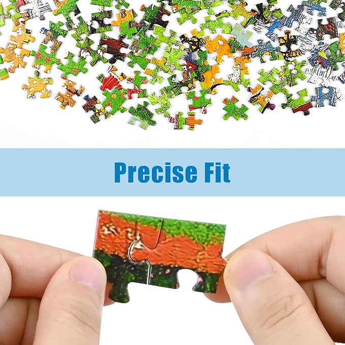 1000 Piece Puzzle for Adults, Spring Farm Puzzles for Adults 1000 Piece, Landscape Jigsaw Puzzle 1000 Pieces, Jigsaw Puzzles with Exquisite Box 28x20IN