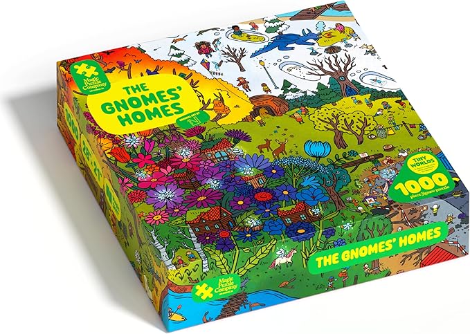 The Gnomes' Homes • 1000 Piece Jigsaw Puzzle from The Magic Puzzle Company • Series Three