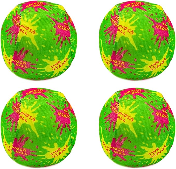 Super Z Outlet Water Splash Balls for Pool, Summer Beach Soaking Games and Fun Children Party Activities (12 Pack)