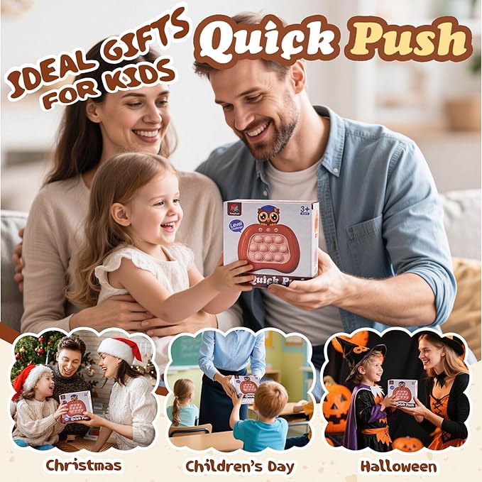 Graduation Eagles Pop Push Game,Fidget Console Toys for Kids Adults,Handheld Puzzle Game Sensory Toy,Pop Bubble Up Toys for Kids, Birthday Gifts for 3-12 Year Old Girls Boys