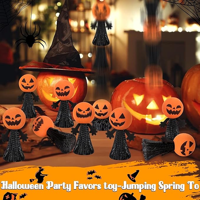 (12Pcs Halloween Bounce Toys)