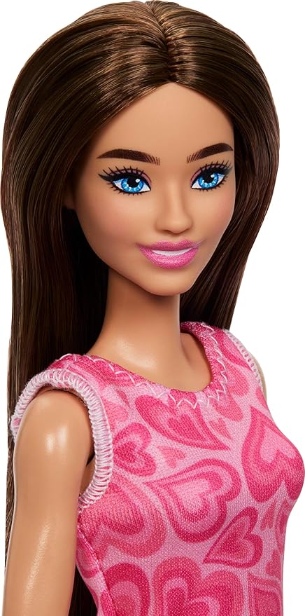 Barbie Careers Teacher Playset with Fashion Doll Wearing Removable Dress, Toddler Small Doll, Classroom Board & Accessories
