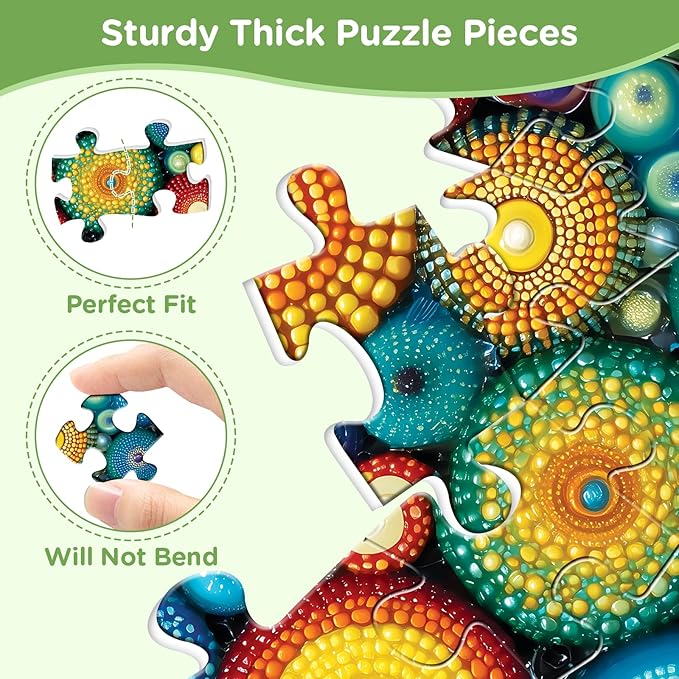 500 Piece Puzzles for Adults,Flower Jigsaw Puzzles 500 Pieces,Funny Puzzles 500 Piece Adult Puzzle with Letters on Back Premium Cardboard Puzzle Challenging Puzzles Family Game Gift 20.5x15 in