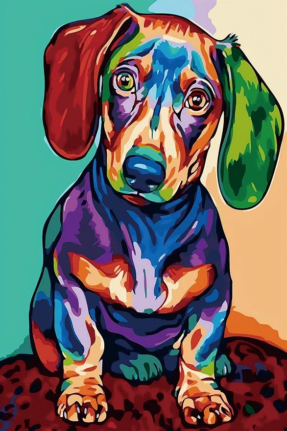 500 Piece Puzzles for Adults,Dachshund Puzzle, Puzzles,Wooden Puzzle (500 Piece, Dachshund)