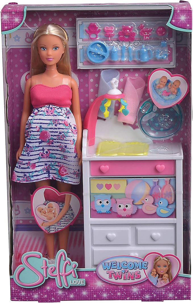 Simba Toys - Steffi Love Welcome Twins, Multicolored