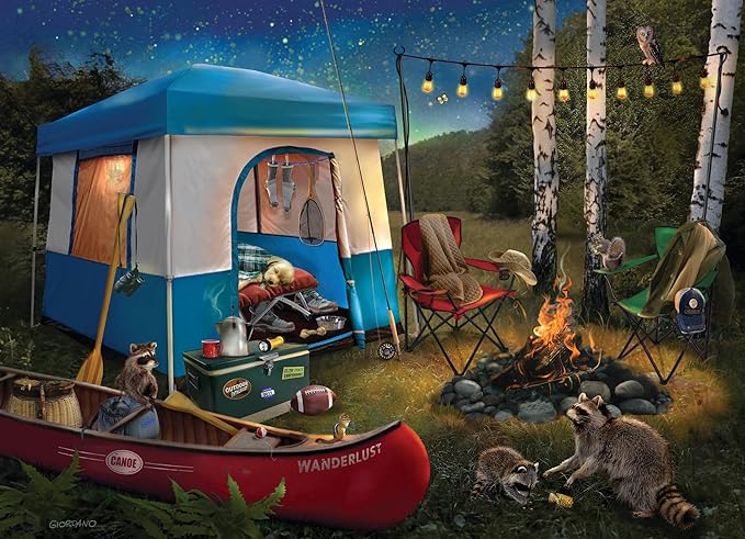 Cobble Hill 500 Piece Puzzle -Wanderlust- Sample Poster Included