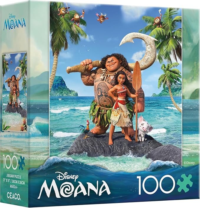 Ceaco - Disney - Moana - 100 Piece Jigsaw Puzzle