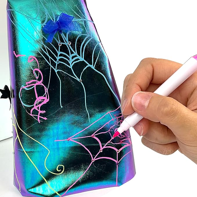 Monster High Fashion Designer Set DIY Doll Clothing Craft Kit for Kids with Stickers, Fabric, Sketchbook & Tools Creative Gift for Girls Ages 6+