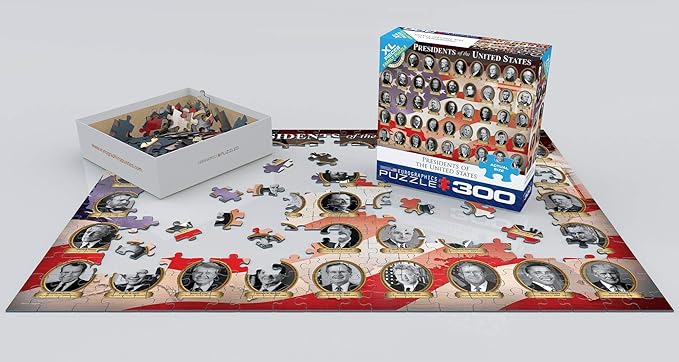 EuroGraphics US Presidents Jigsaw Puzzle (300-Piece)