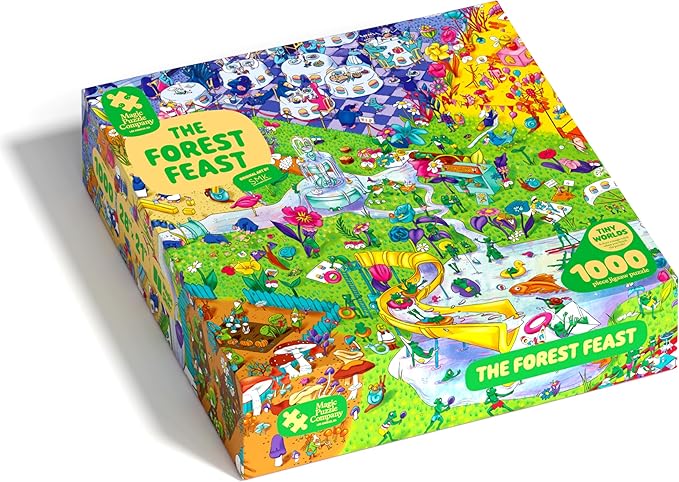 The Forest Feast • 1000 Piece Jigsaw Puzzle from The Magic Puzzle Company • Series Two