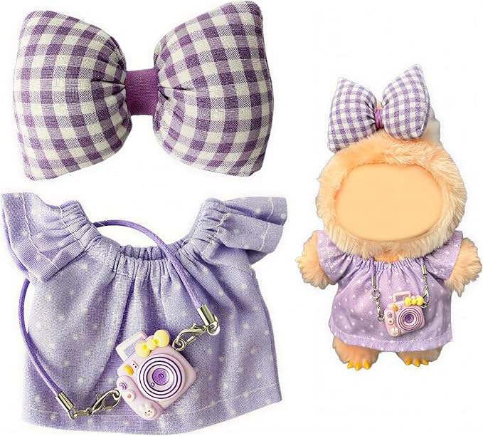 17cm Collection-Grade Trend Doll Clothing Set - Exclusively for Doll Enthusiasts (NOT Suitable for Children)