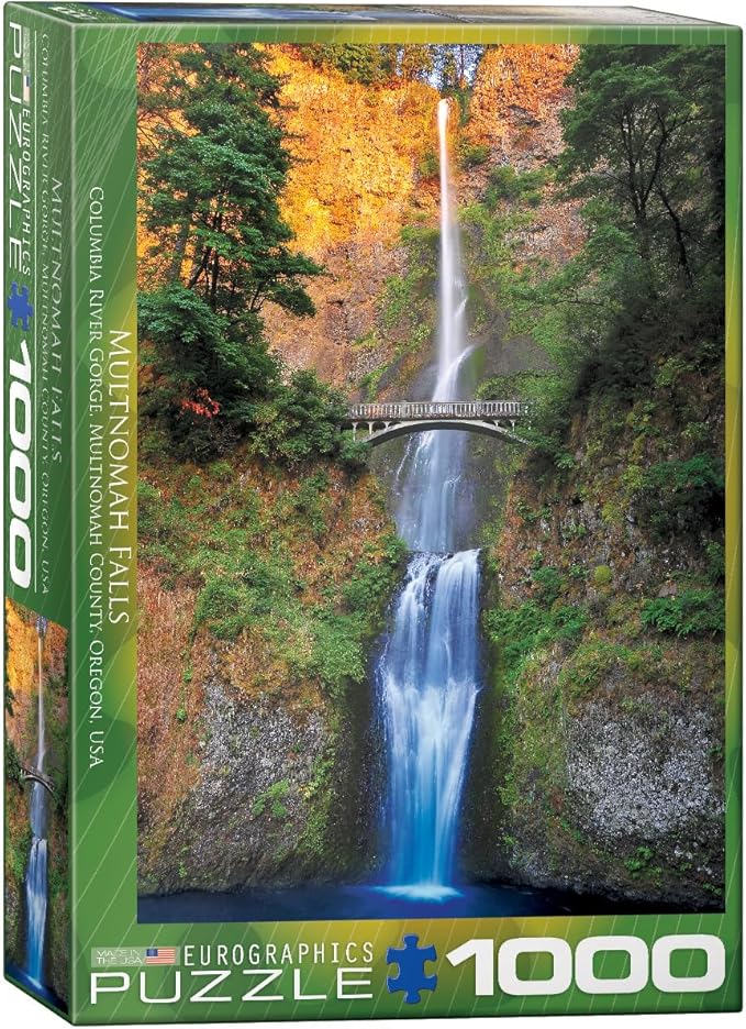 Multnomah Falls Oregon 1000-Piece Puzzle