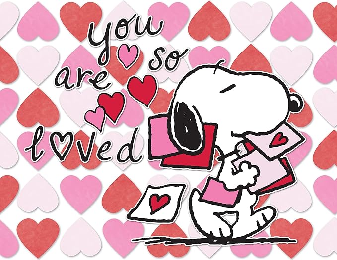 RoseArt - Peanuts - You are So Loved - 100 Piece Jigsaw Puzzle for Kids and Adults
