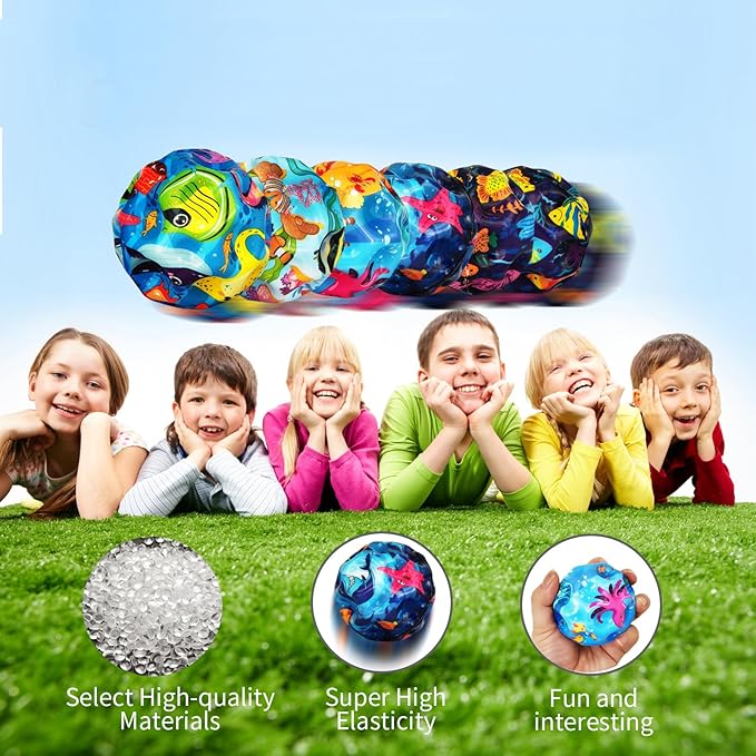 Super High Jumping Ball,Extreme High Bouncing Ball, Super High Bouncing Ball, Children's Sensory Ball, Athlete Training Ball