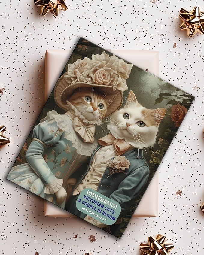 A Couple in Bloom. Puzzles for Adults 1000 Pieces, Hard Challenging Jigsaw Puzzle for Puzzle Lovers, Bonus Poster Included.