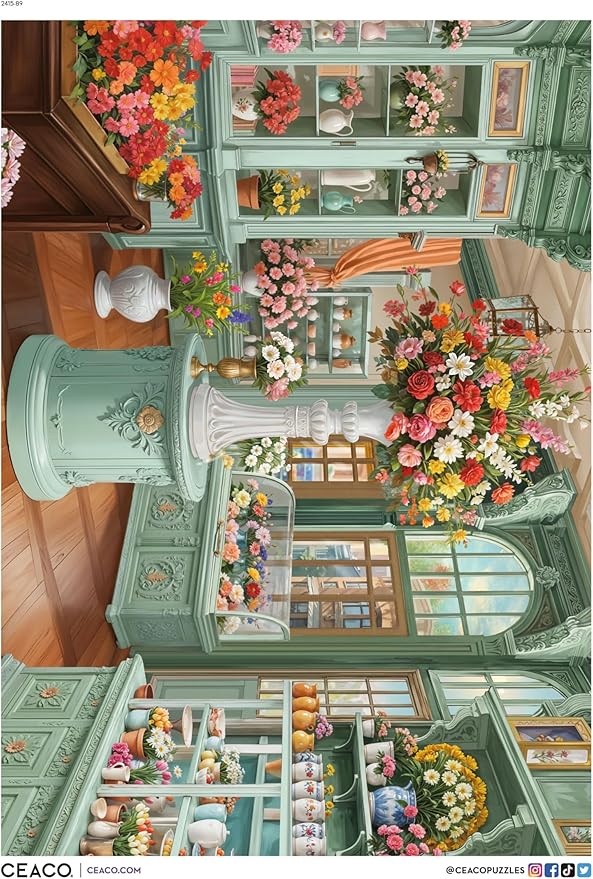 Ceaco - Bigelow - Store Interior - 500 Piece Puzzle for Adults - Challenging and Perfect for Game Nights - Finished Puzzle Size 21.25 x 15