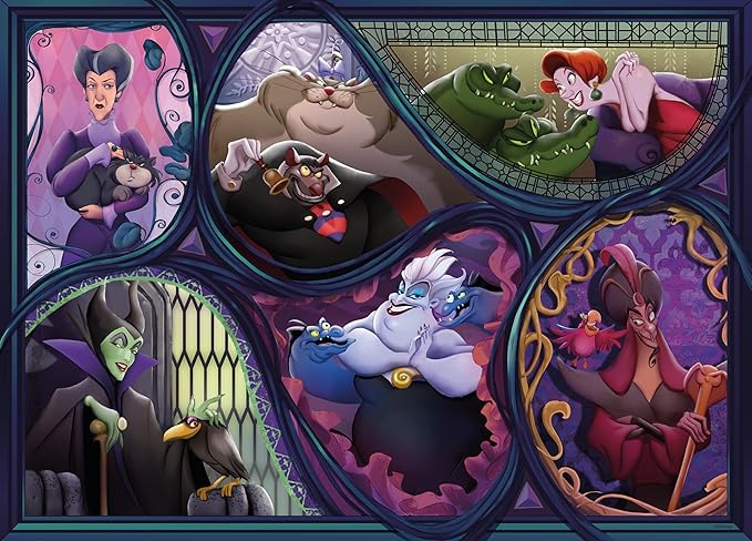 Ceaco - Disney - Villains & Their Pets - 1000 Piece Jigsaw Puzzle