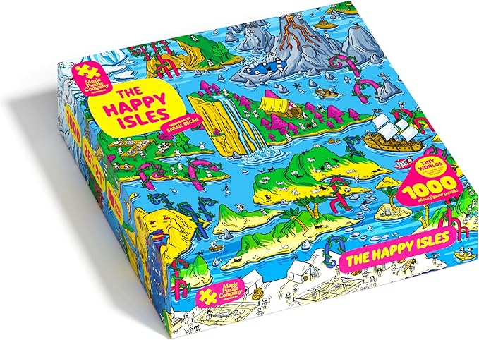 The Happy Isles • 1000-Piece Jigsaw Puzzle from The Magic Puzzle Company • Series One