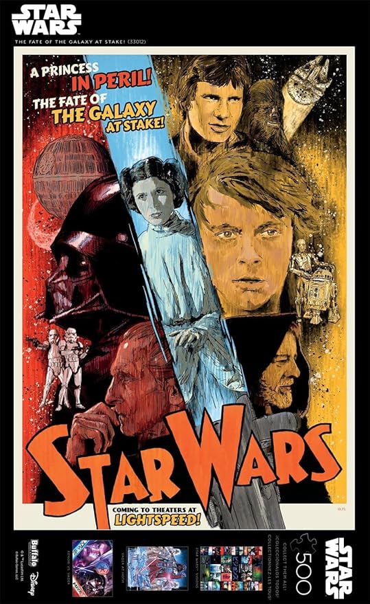 Buffalo Games - Star Wars - The Fate of The Galaxy at Stake! - 500 Piece Jigsaw Puzzle for Adults -Challenging Puzzle Perfect for Game Nights - Finished Size is 21.25 x 15.00