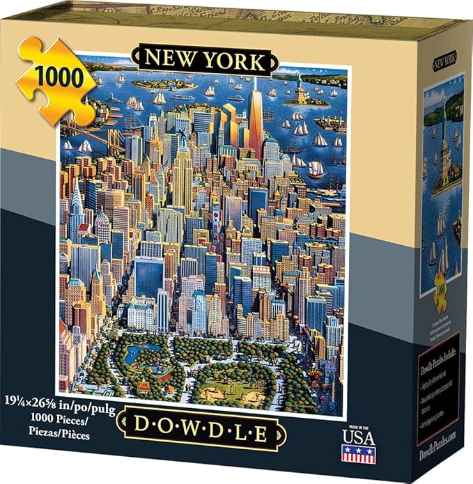 Dowdle Jigsaw Puzzle - New York - 1000 Piece