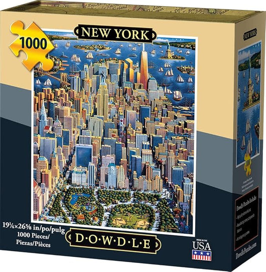 Dowdle Jigsaw Puzzle - New York - 1000 Piece