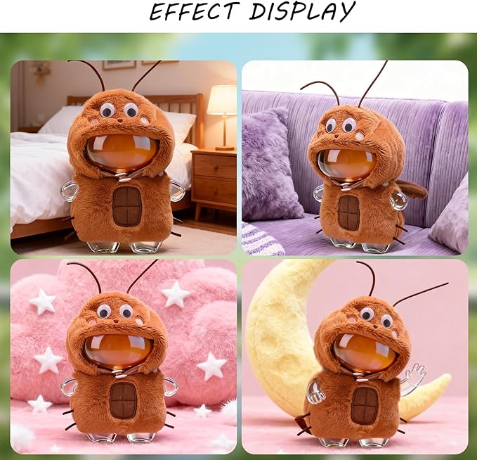 Cockroach Costume for 6.7 Inch (17cm) Dolls,Funny Clothes,Halloween is not Scary, just Cute,Great for Collectors and Costume，Heavy Taste Players