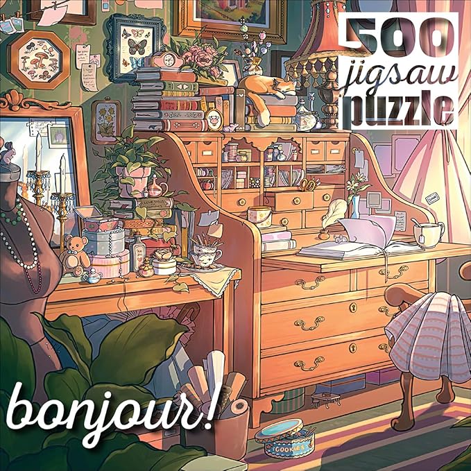 Buffalo Games - Brittnie Ortega - Hideaway Hollow - 500 Piece Jigsaw Puzzle for Adults -Challenging Puzzle Perfect for Game Nights - Finished Size is 21.25 x 15.00