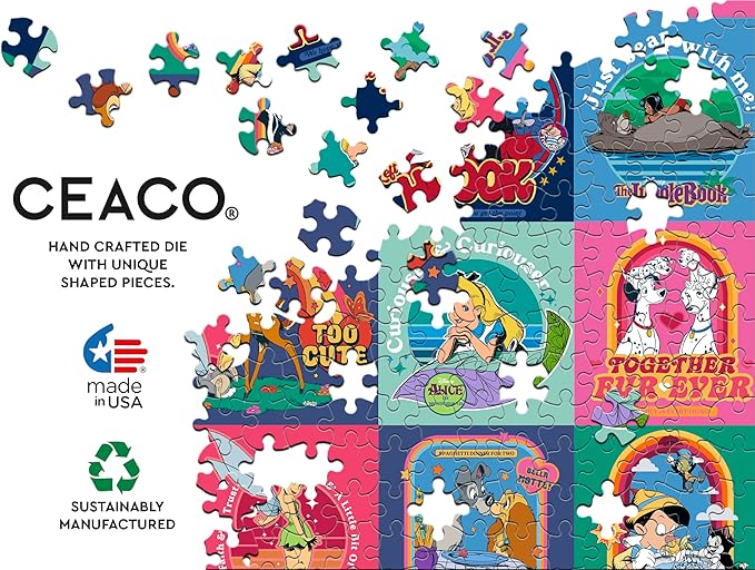 Ceaco - Disney - Storybook Squares - 1000 Piece Jigsaw Puzzle