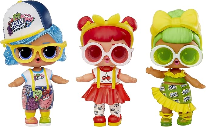 L.O.L. Surprise! Loves Mini Sweets Dolls with 8 Surprises in Paper Ball, Candy Theme, Accessories, Collectible Doll, Holiday Toy, Stocking Stuffers, Gift for Kids Girls Boys Ages 4 5 6 Years Old