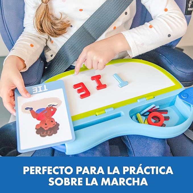 Educational Insights AlphaMagnets GO! Spelling Activity Set - Magnetic Letter Board, Toddler ABC Magnets for Alphabet Learning and Reading Games, Letter Recognition for Preschoolers, Ages 4 and up