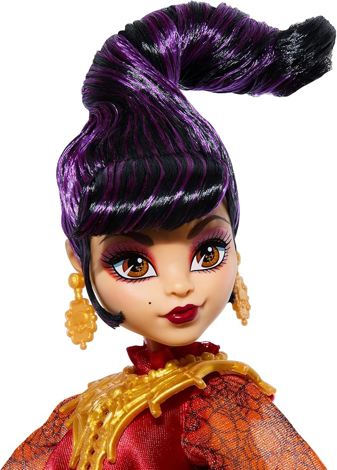 Monster High Skullector Hocus Pocus Dolls – Winifred, Mary, Sarah, and Binx Collectible Set with Articulated Figures, Witchy Dresses, Accessories, and Display-Ready Packaging