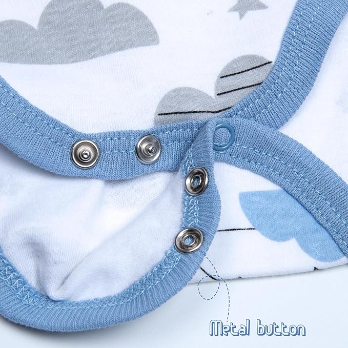 Reborn Baby Doll Clothes for 17-22 Inch Reborn Doll Boy Blue Elephant Outfit 4-Piece Newborn Baby Dolls Accessories