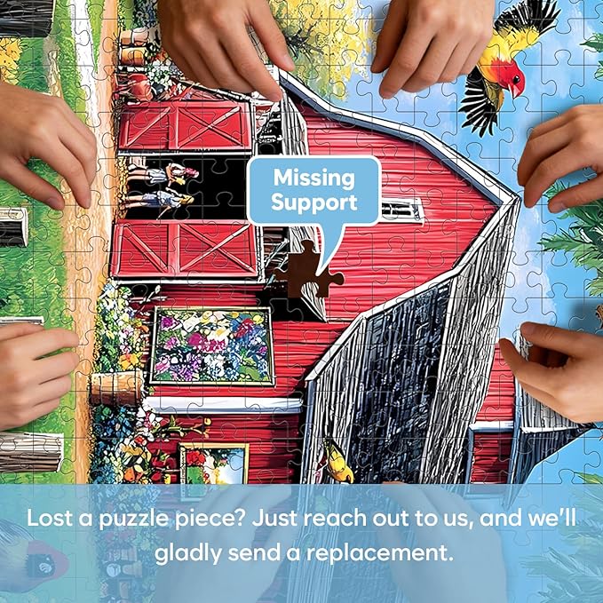 3 Pack 500 Pieces Jigsaw Puzzles for Adults, Beautiful Spring Fall Winter Puzzle for Teens Elderly, Recycled Paper Puzzle 500 Pieces, Glossy, Sturdy Pieces Challenging Family Game Gift 20.5x15in