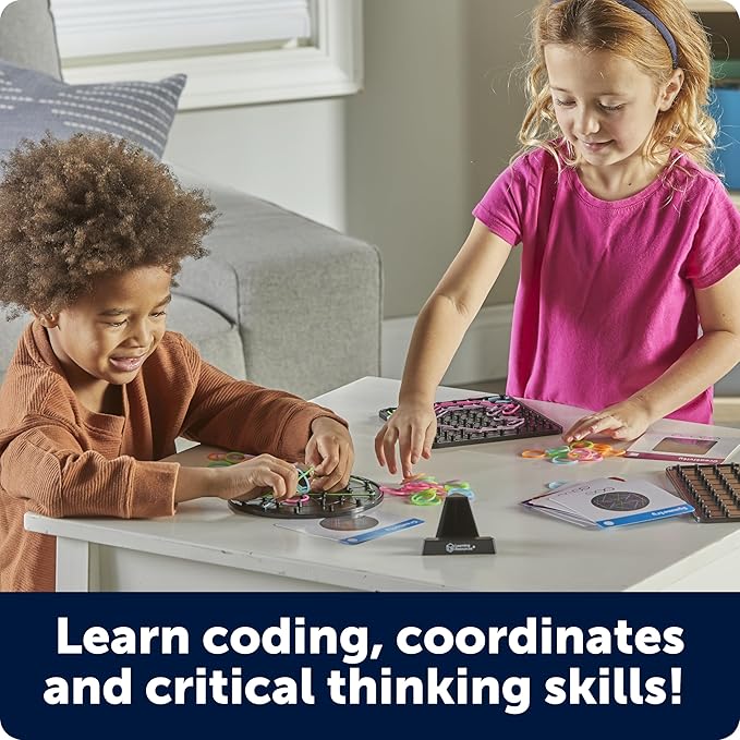 Learning Resources STEM Explorers Geo-Glow Art Kit - Glow in The Dark Toys, Kids Art Display, Homeschool, Fine Motor Skills, Critical Thinking for Kids