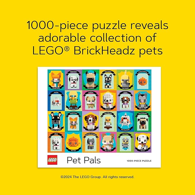 Lego Pet Pals 1000-Piece Jigsaw Puzzle