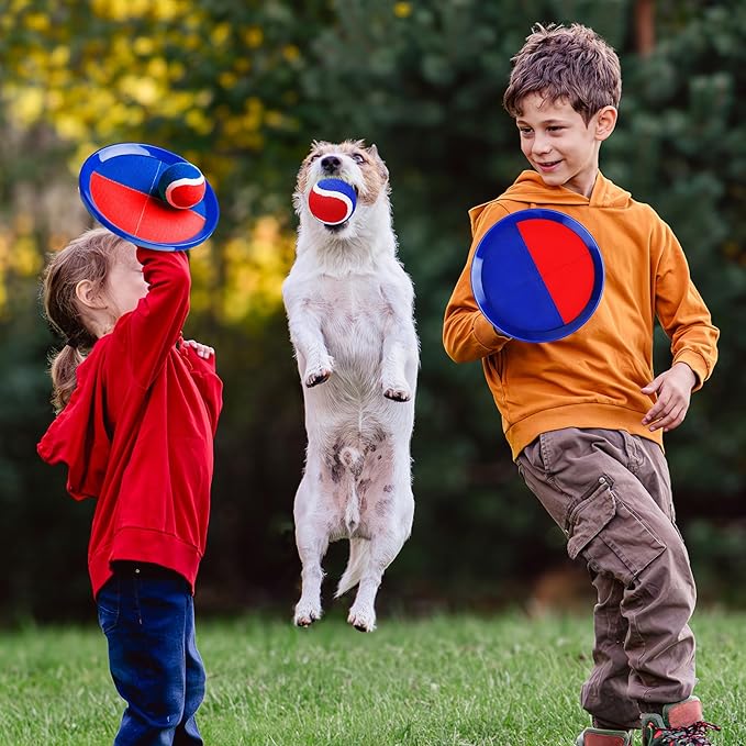 EVERICH TOY Upgraded Toss and Catch Ball Game Set, Easter Basket Stuffers Outdoor Games for Kids Toys, Beach Pool Toys Outside Family Yard Games Easter Gifts for Boys Girls 3 4 5 6 7 8-12 Years Old