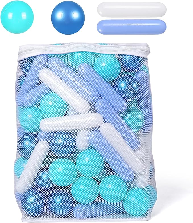 STARBOLO Ball Pit Balls for Kids -Pack of 150 200 500 Colorful Ball Pit Balls Crush Proof Plastic Toy Balls for Toddlers Ball Pit, Ball Pit Play Tent, Baby Pool Water Toys