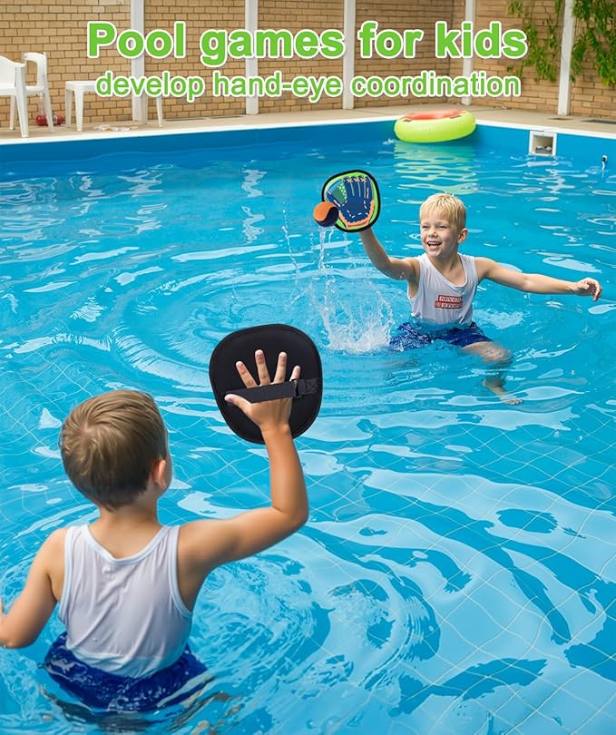 Toss and Catch Ball Game Kids Toys for 3 4 5 6 7 8 Year Old Boys Girl Birthday Gift, Outdoor Games Yard Play Beach Pool Toys for Kids Age 4-8 8-12 Toddler Baseball Glove