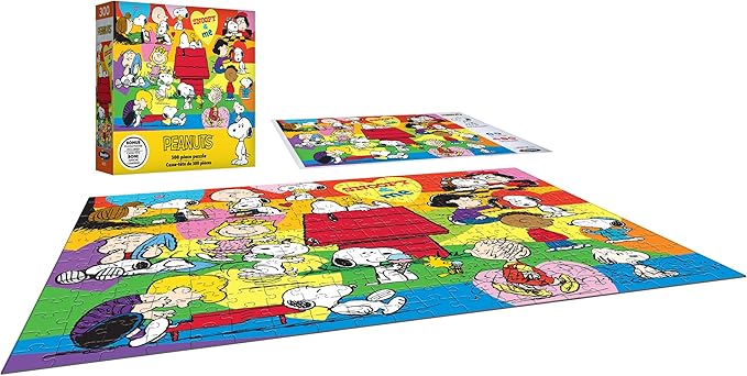 Roseart - Peanuts - Snoopy and Me - 300 Piece Jigsaw Puzzle for Adults