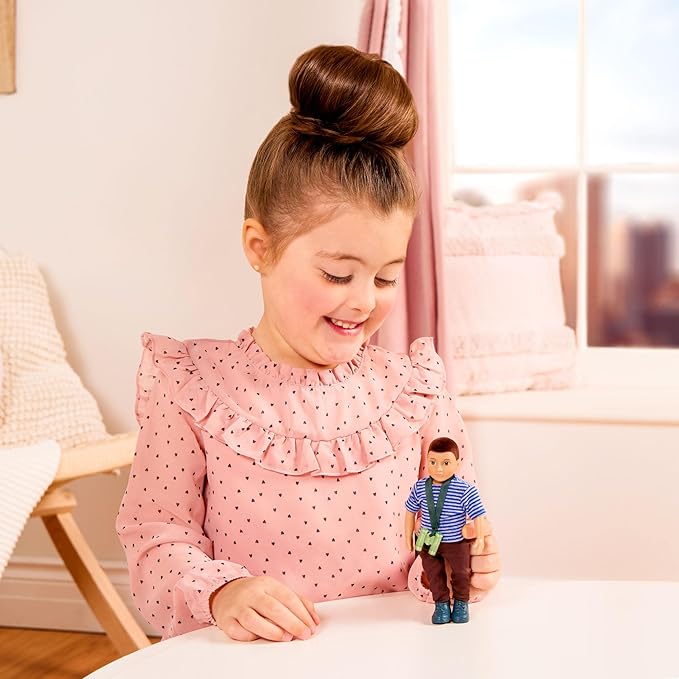 Lori – Mini Boy Doll – 6-Inch Hiker Doll – Hiking Outfit & Accessories – 3+ Years– Sullivan