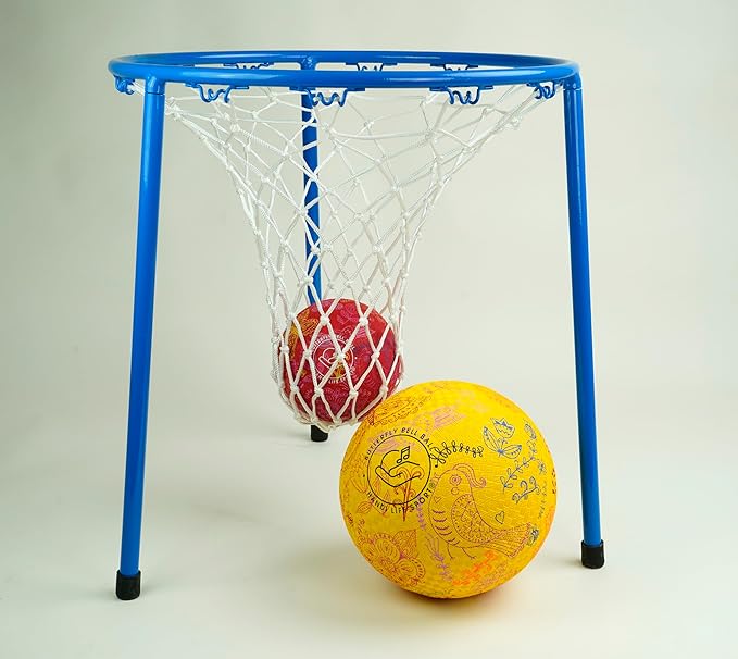 Handi Life Sport | Little Butterfly Bell Ball | Lightweight Audible Ball with Inflatable Rubber & Tactile Grip| Therapy & Recreation | Adaptive Sports