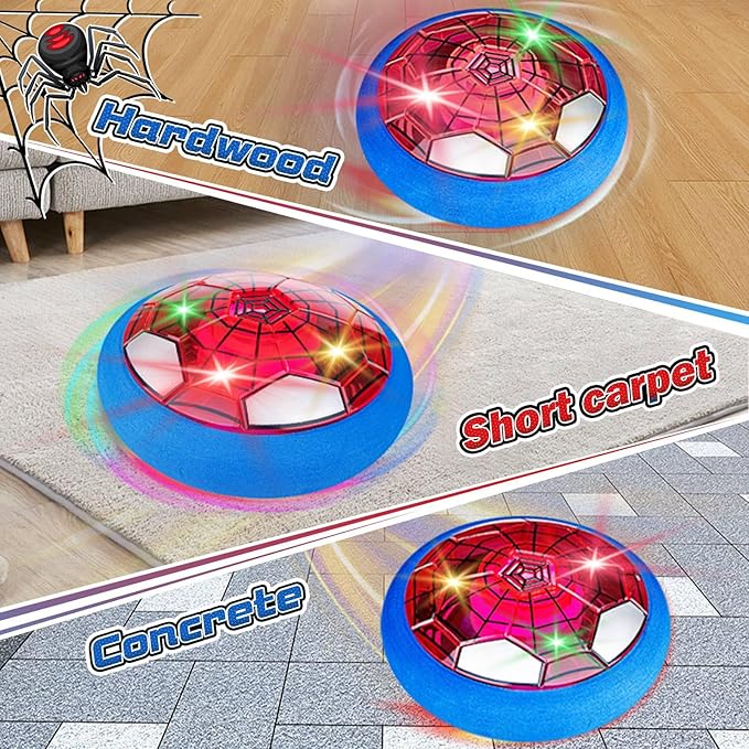Hover Soccer Ball for Kids, Boy Girl Birthday Gifts, Outdoor Indoor Toy Games Gift for Boys Girls Age 5 6 7 8 9 10 11 12 Year Old, Kids Toys Hover Soccer Ball Boys Gift Idea for Age 6-12 Years Old
