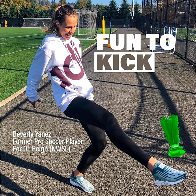 Kickit | The Original Birdie Soccer Trainer | Play Outdoors, Indoors or Backyard, Beach or Tailgate, All Ages Fun & Travel Friendly
