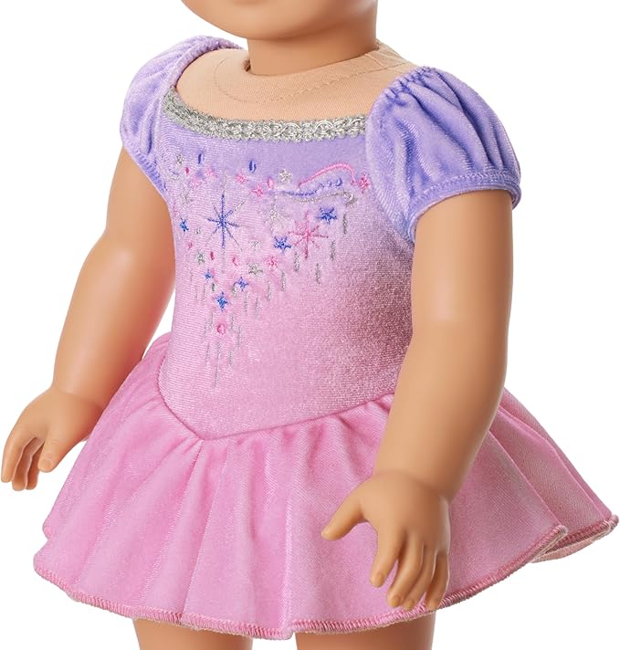 American Girl, Truly Me, Spin in Style Figure-Skating Outfit, Doll Clothes, for 18-inch Dolls, 4pcs, Ages 6+