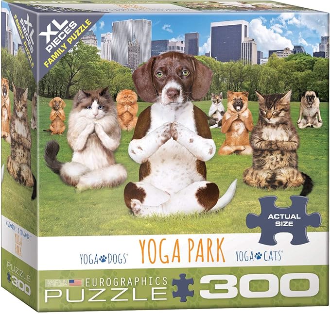 EuroGraphics 8300-5455 Yoga Park 300Piece Puzzle