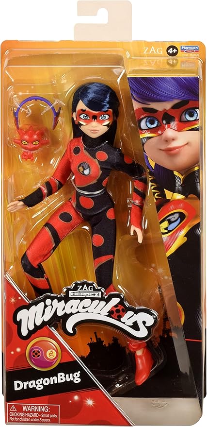 Miraculous Ladybug and Cat Noir Toys Dragon Bug Fashion 26cm Doll