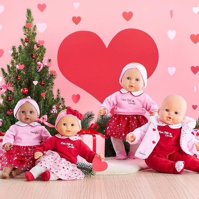 Corolle - Dress and Headband Petals of Hearts, Clothes, for Doll 36 cm, from 2 Years, 9000141590