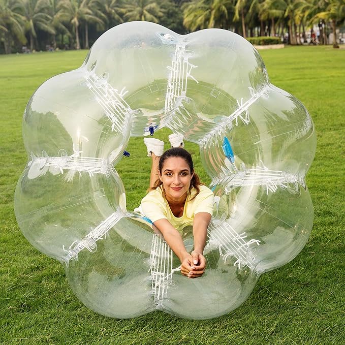 Bumper Bubble Soccer Balls for Teens/Adults, Body Zorb Ball Dia 4FT/5FT(1.2m/1.5m) 1 Pack