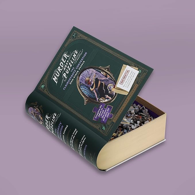 Murder Most Puzzling: The Clairvoyants' Convention 500-Piece Puzzle