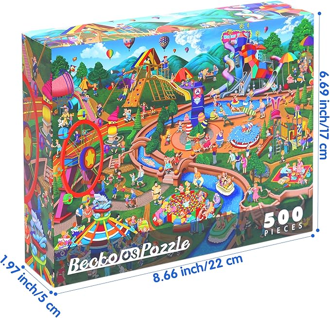 Becko US Jigsaw Puzzles 500 Pieces, Puzzles for Adults 500 Piece, Puzzles for Adults